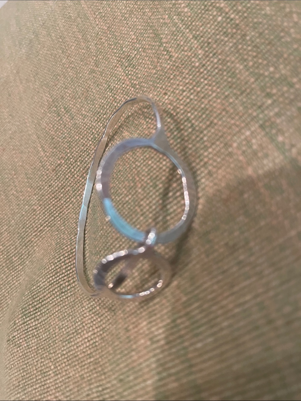 Sterling silver bracelet/ bangle